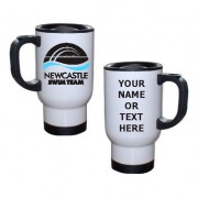 Newcastle Swim Team Travel Coffee Mug